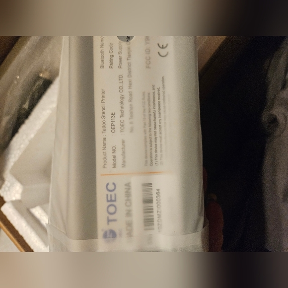 NIB Toec tattoo stencil printer - Picture 3 of 4